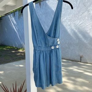 Urban Outfitters blue romper size XS